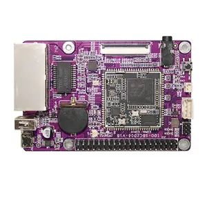 Anakart IDO-SBC2D06 çift Ethernet SBC kurulu geliştirme panoları için Sigmastar SSD202 CPU ile 4 inç ve 7 inç RGB ekran