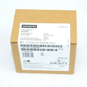 Novo Módulo Lógico Original LOGO 24CE 8.<span class=keywords><strong>3</strong></span> SIMATIC Siemens PLC 6ED1052-1CC08-0BA1 - Product Image 6