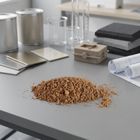 Poudre de Vermiculite Fine Résistante aux Hautes Températures Fabriquée en Chine Marque OEM pour la Production de Plaques Réfractaires et d'Isolation
