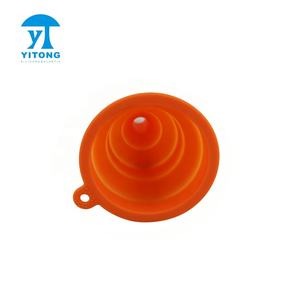 กรวยยางซิลิโคนพับได้ขนาดใหญ่แข็งแรงทนทาน,กรวยยางซิลิโคนสำหรับของเหลวน้ำไวน์น้ำมันปราศจาก BPA - Product Image 3