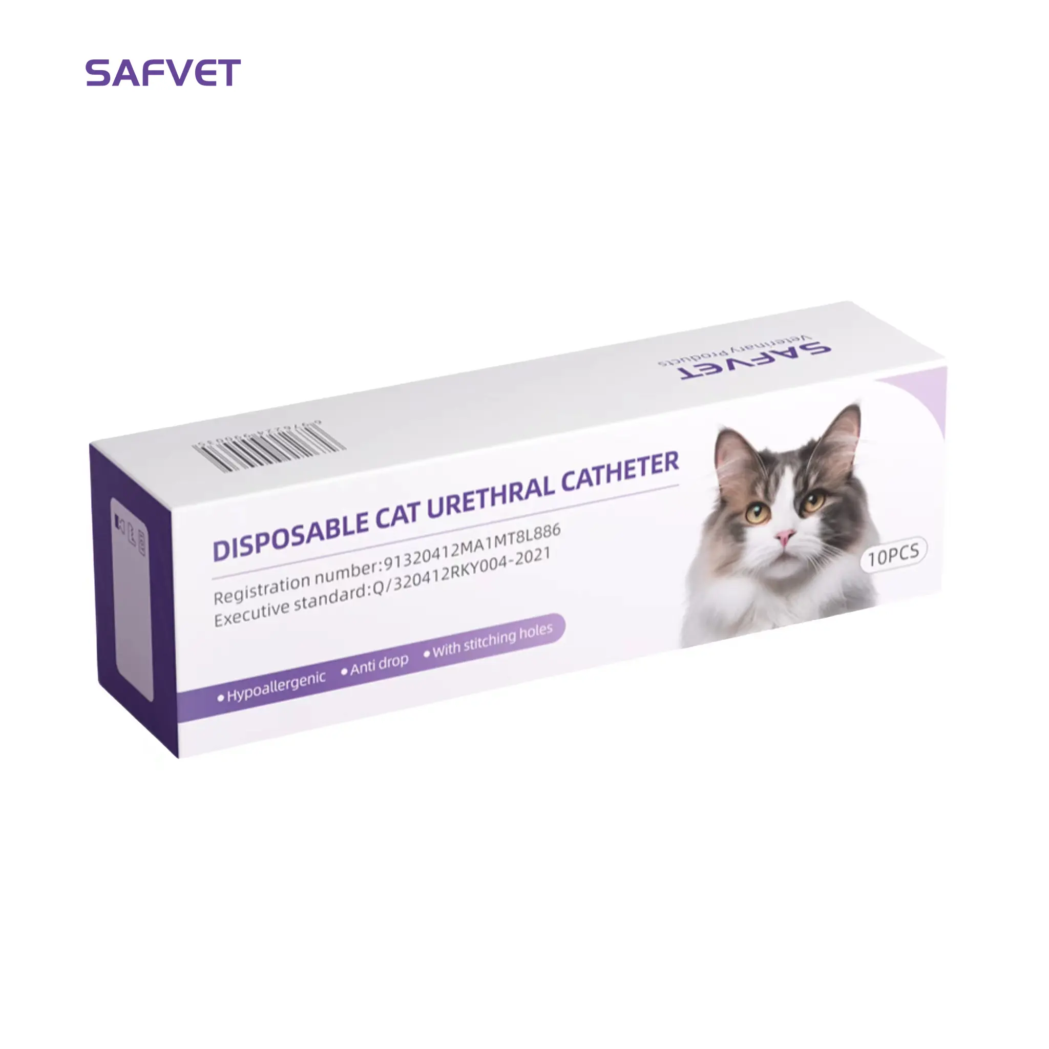Cathéter urétéral urinaire tom cat cathéter vétérinaire animal pour chat