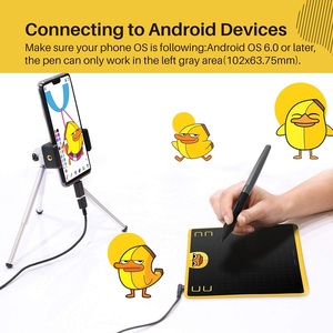 Profesional tabletas gráficas <span class=keywords><strong>HUION</strong></span> HS64 de dibujos animados gráfico pen <span class=keywords><strong>tablet</strong></span> con un lápiz de dibujo - Product Image 5