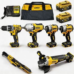 Juego de Herramientas DEWALT 20V con Batería de Litio Sin Escobillas, Batería Recargable de Gran Capacidad de 5Ah, Paquete Combinado de Herramientas Eléctricas - Product Image 4
