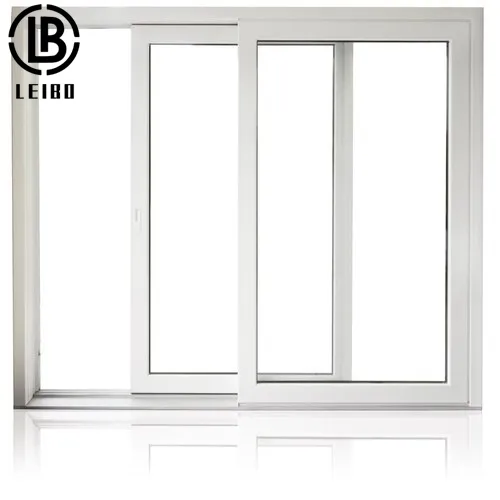 Fenêtre coulissante en PVC de Style européen, 1 pièce, fenêtre Double glaçure, portes en PVC