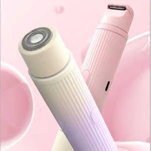 Best All Body Hair Remover Rasoirs électriques indolores Tondeuses de <span class=keywords><strong>bikini</strong></span> portables rechargeables sans fil pour femmes pour la partie privée - Product Image 3