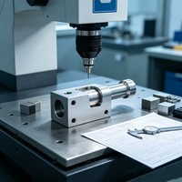 Kit de support de mentonnière et d'arrêt de direction en aluminium usiné CNC pour PWC - Poignée antidérapante robuste avec électroérosion à fil pour pièces de PWC
