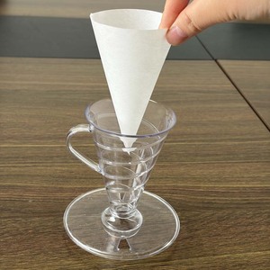 Vente directe d'usine, filtres coniques en forme de V, matériau résistant à la chaleur pour les cafetières spécialisées - Product Image 1