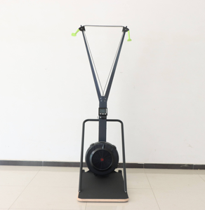 Commercial Steel Ski Machine Air Resistance Cross Trainer LCD Display Full <b>Body</b> <b>Cardio</b> Exercise Equipment - Product Image 3