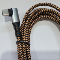 Nylon tressé de qualité supérieure 3 en 1 câble de charge rapide de type c USB A / USB C vers chargeur rapide de type C