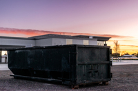 Autbound Industrial Roll off Dumpster 20 Yard Metal Garbage Container Paint Sprayed Surface 1 an de garantie pour une manipulation facile