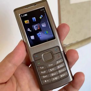 โทรศัพท์มือถือ Cross-Border 6500C สำหรับผู้สูงอายุ ขนาดเล็ก รองรับ 3G GSM ปุ่มกดแบบไม่สมาร์ทโฟน รองรับซิมคู่ หน้าจอ TFT 2 นิ้ว กล้อง 0.3MP ภาษาสเปน ภาษาฝรั่งเศส - Product Image 1