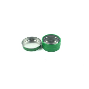 Factory Direct Mini Round Tin <b>Box</b> Small Food Grade <b>Metal</b> Tin Can for Lip Balm Lipstick Cosmetic Sample Storage - Product Image 3