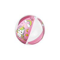 Ballon Gonflable Aquatique Pursuefree pour la Plage, Ballon de Plage Multi-Motifs pour Enfants, Ballon Gonflable d'Intérieur pour Enfants, Jouet pour Enfants