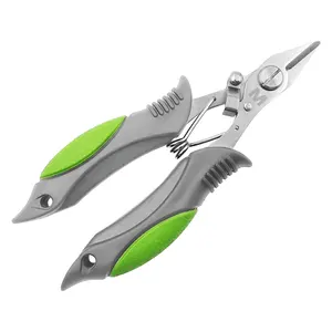 Mustad Fishing Pliers Stainless Steel control fish catching device unhooking outdoor accessories Fishing pliers