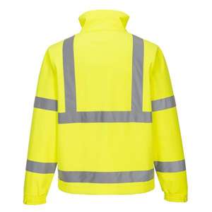 PORTWEST - S424YERS <b>Hi</b>-<b>vis</b> Classic <b>Softshell</b> (3L) yellow <b>jacket</b> - EAN 5036108225385 <b>HI</b>-<b>VIS</b> WORKWEAR - Product Image 2