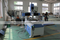 Routeur CNC à refroidissement par eau de petite taille 2,2 kW, 600x900, machine à travailler le bois, fraisage de l'aluminium