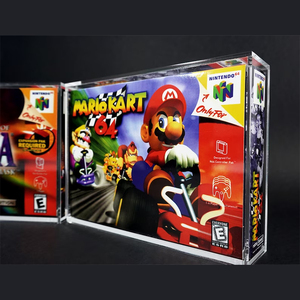 Estuche Acrílico Personalizado SHP con Protección UV, Tapa Magnética y Patas Extraíbles para N64 SUPER NINTENDO - Product Image 1
