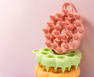 Silicone Hair Washing Care <b>Scalp</b> Massager Silicone <b>Scalp</b> Scrubber Hair Shampoo Massage <b>Brush</b> New Business Ideas - Product Image 1