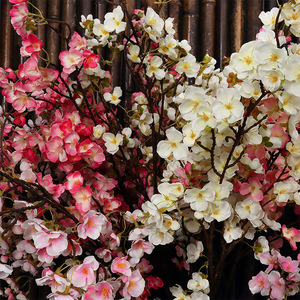 Flores Artificiales de Cerezo de Seda para Decoración de Bodas y Hogar, Guirnaldas y Coronas, Estilo 1 MRZ8868 - Product Image 2
