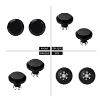 Cache-écrou d'axe avant de moto en aluminium CNC noir mat pour Harley Sportster S 1250 RH1250S 2021-2022