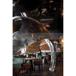 Plaque en acier inoxydable personnalisée V383 conforme à la norme ASTM avec service de découpe pour décoration murale de style antique - Product Image 3