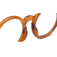 Montures de lunettes haut de gamme faites à la main en véritable corne de buffle, couleur unie, pour hommes et femmes, marron, logo personnalisable