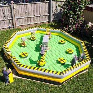 Juego Inflable de Eliminación de Obstáculos de PVC para Exteriores, Marca IFUN, Modelo IF-MDT006 CN/GUA - Product Image 1