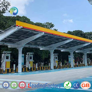 Jchx Zonnepaneel Carport Grond Mount Koolstofstaal Zonnepaneel Montagebeugels Voor Dak Of Grond - Product Image 3