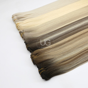 Uglamour một nhà tà<span class=keywords><strong>i</strong></span> trợ clip trong phần mở rộng tóc dày kết thúc Nga tóc con ngườ<span class=keywords><strong>i</strong></span> - Product Image 4