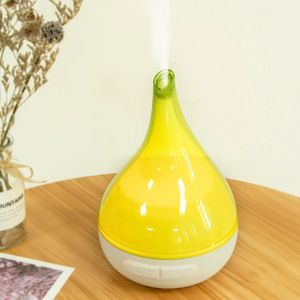 Humidificador ultrasónico Yx-444, difusor de aceites esenciales de 0,5 l, purificador de aire para uso en el hogar, oficina, escritorio, color amarillo - Product Image 5