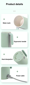 OEM 300W 450ml Cooking <b>Kettle</b> Customizable Portable Tea Adjustable <b>Temperature</b> Colorful Mini Stew Cup for Hotels Portable Electr - Product Image 3