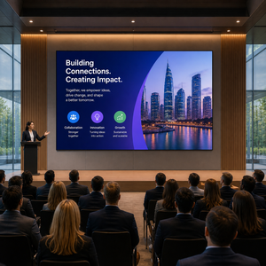 Pantalla LED para Interiores Muen con Servicio Frontal, Pantalla LED para Proyectos de Publicidad Comercial YLJ1.2 - Product Image 1