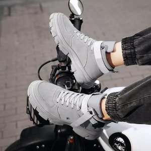 Nouvelles bottes confortables à la mode, bottes à la cheville pour homme, chaussures de randonnée fonctionnelles augmentant la taille - Product Image 3