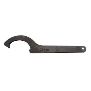 Hoge carbon staal kant gat haak wrench watermeter cover speciale haak c wrench ronde moer