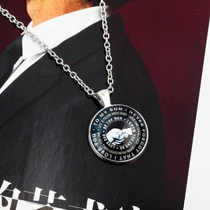 Stylish Men's Classic Cuban Link Chain Necklace Trendy Personalized Western Fashion Accessory <b>Gift</b> Titanium Steel Jewelry - Product Image 3