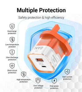 Chargeur mural USB-C 20W PD de type C avec prise US EU UK, adaptateur secteur USB pour <span class=keywords><strong>iPhone</strong></span> 16 15 14 13 12 <span class=keywords><strong>11</strong></span> Pro Max, directement de l'usine - Product Image 3