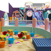 Équipement de parc de trampolines à thème pour enfants, pour centres commerciaux, parcs d'attractions, Huaguan, garantie 1 an, aire de jeux intérieure