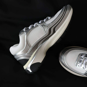 Zapatillas Deportivas Retro de Moda de Alta Calidad para Mujer, Color Blanco y Negro, para Exteriores, Casuales - Product Image 2