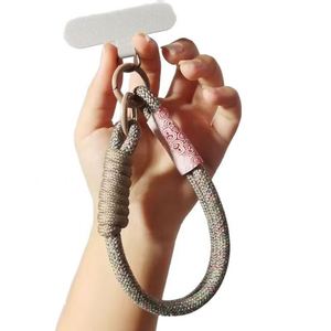 New Arrivals Work Permit Custom <b>Lanyard</b> Key Anti Loss Hanging Neck Piece Creative Umbrella Rope Hand Woven - Product Image 3