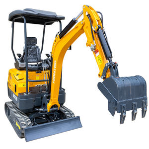Miniexcavadora Hidráulica con Certificado <span class=keywords><strong>CE</strong></span>, Excavadora Pequeña de 1800 kg con Brazo Oscilante, Precios - Product Image 1
