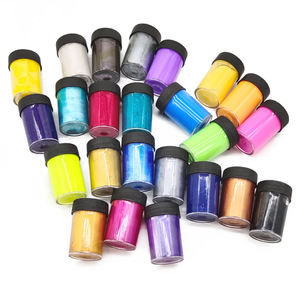 Ensemble de peinture acrylique 24 couleurs vives non toxiques 22ml chaque kits de peinture en pot pour étudiants artistes, peintres passe-temps - Product Image 3