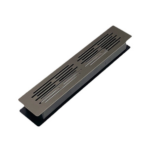 Rejilla de Ventilación Rectangular de Aleación de Aluminio Ying Sheng, Sin Perforación, Estilo Moderno y Simple, para Puerta de Armario o Panel de Gabinete - Product Image 2