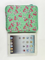 Housse de protection en néoprène pour livre, style mignon, intérieur coloré, pour Kindle, avec fermeture éclair, souple, pour ordinateur portable, style simple