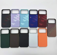 Étui de téléphone de luxe en fibre de carbone magnétique ArmorEdge ultra-fin de 1,2 mm, personnalisable, anti-empreintes digitales et antichoc, de haute qualité pour iPhone 18