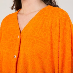Vente en gros sur mesure Vêtements d'hiver à épaulettes en polaire éponge de <span class=keywords><strong>coupe</strong></span> ample aztèque Veste d'extérieur pour femmes - Product Image 6