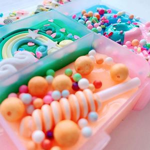 Hot Sale Sea World Crystal DIY Slime Soft Fluffy Candy Toy for Kids Featuring <b>Clay</b> Resin Mud Material Sticky Slime - Product Image 3