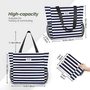 Bolsas de Mano de Lino para Mujer, Bolsas de Compras Personalizadas con Sublimación, Bolsas de Playa con Asas de Cuerda, Muestra Gratuita al por Mayor - Product Image 6