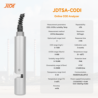 Sensor COD Tahan Air IP68 dengan Output RS485, Kadar Oksigen Kimia (COD) 0-1500 Mg/L, Akurasi 5% untuk Pengolahan Air