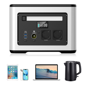 Batterie portable 2000W 1728Wh LiFePO4 à onde sinusoïdale pure, compatible solaire et recharge sans fil, avec lampe de poche intégrée pour voiture - Product Image 6