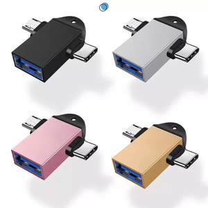 Hot 3 in 1 Typ C Micro USB OTG Adapter für Android Huawei USB 3.1 Daten übertragungs konverter für Tablet Festplatten laufwerk - Product Image 3